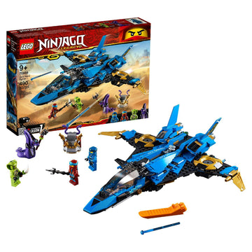 LEGO Ninjago Jay-s Storm Fighter 70668 Building Set (490 Pieces)