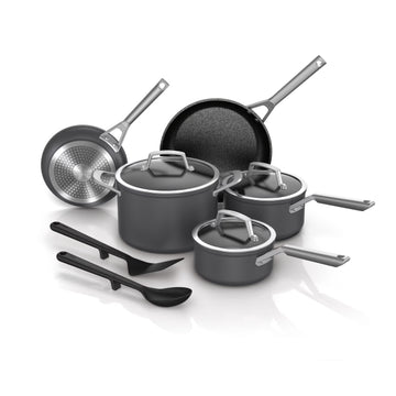 Ninja NeverStick Premium Hard-Anodized 10-Piece Cookware Set, C39010