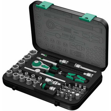 Wera Metric 1/4" Drive Speed Ratchet Set 42-Piece Set