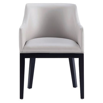 Gansevoort Modern Faux Leather Dining Armchair