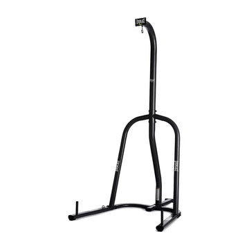 Everlast Single Station Heavy-Duty Punching Bag Stand, Powder-Coated Steel, 100 lb Capacity, Black