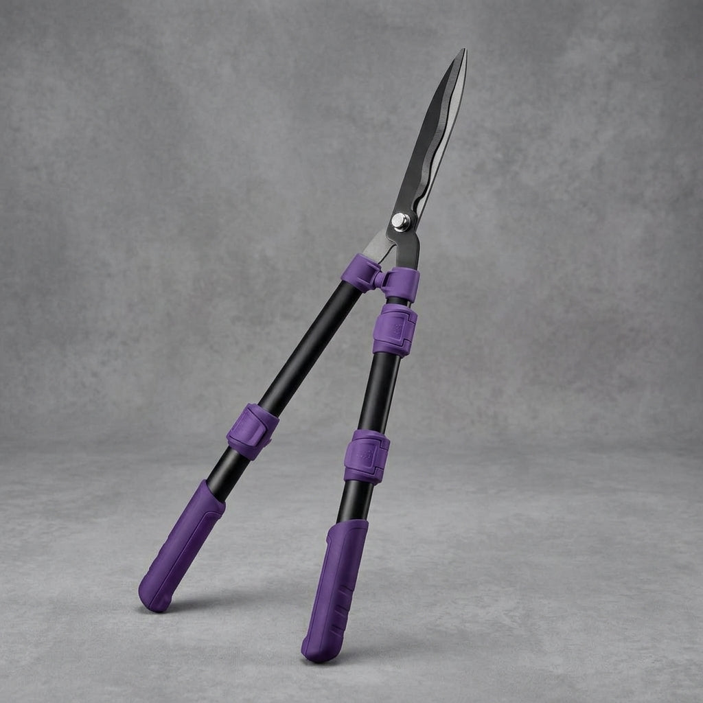 Extendable Hedge Trimmer with Wavy Steel Blades, 25-33 in SMP-HG-005-3