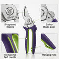 8.5 in Bypass Pruning Shears with Forged Cr-V Blades SMP-PS-001-3