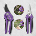 2-Pack 8 in Bypass Pruner & 6.25 in Straight Garden Scissors SMP-PS-005-1
