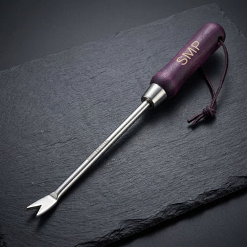 Two-Prong Dandelion Weeder with Wood Handle SMP-WD-004-2
