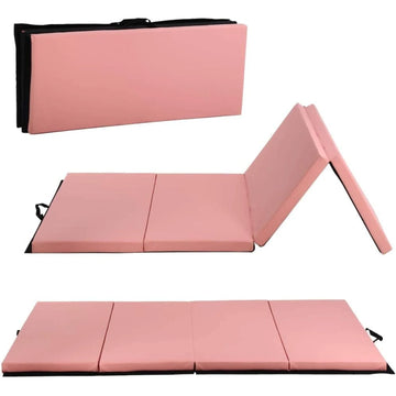 Bilot Thick Gymnastics , 4'x8'x2 Extra Thick High Density Anti-Tear Folding Tumbling Mats Gymnastics for Home, Gym Mat for MMA, Stretching Yoga Cheerleading Martial Arts