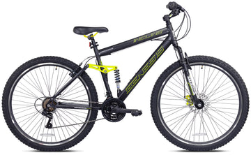 29" Incline Men's Mountain Bike, Black/Yellow