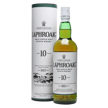 Laphroaig Scotch Single Malt 10 Year - 750ML