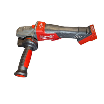 MILWAUKEE M18 FUEL 5" Flathead Braking Angle Grinder C 8,500 RPM, RAPIDSTOP Brake, Low-Profile Design (Model 2886-20) (Bare Tool)