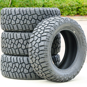 Set of 4 (FOUR) Cooper Discoverer Rugged Trek LT 285/70R17 E (10 Ply) R/T Rugged Terrain Tires Fits: 2021-23 Jeep Wrangler Unlimited Rubicon 392, 2018-20 Jeep Wrangler Unlimited Rubicon