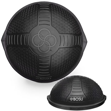 BOSU NexGen Home Fitness Exercise Gym Strength Balance Trainer, Black