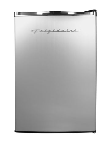 Frigidaire, 4.5 Cu. Ft. Compact Fridge with Chrome Trim - EFR492, Platinum